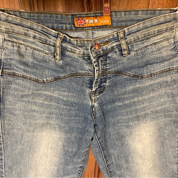 TMX retro blue bootcut jeans - Picture 4 of 4